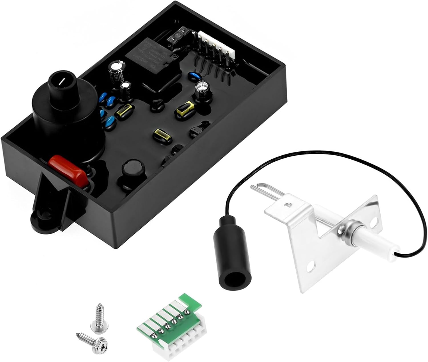 91367 91504 RV Water Heater Control Circuit Board, Universal Ignition Control Replace 91504 91420 91606 93309 Compatible with Atwood 91420 91606 Dometic SVC Used with Gas/Electric 12 VDC