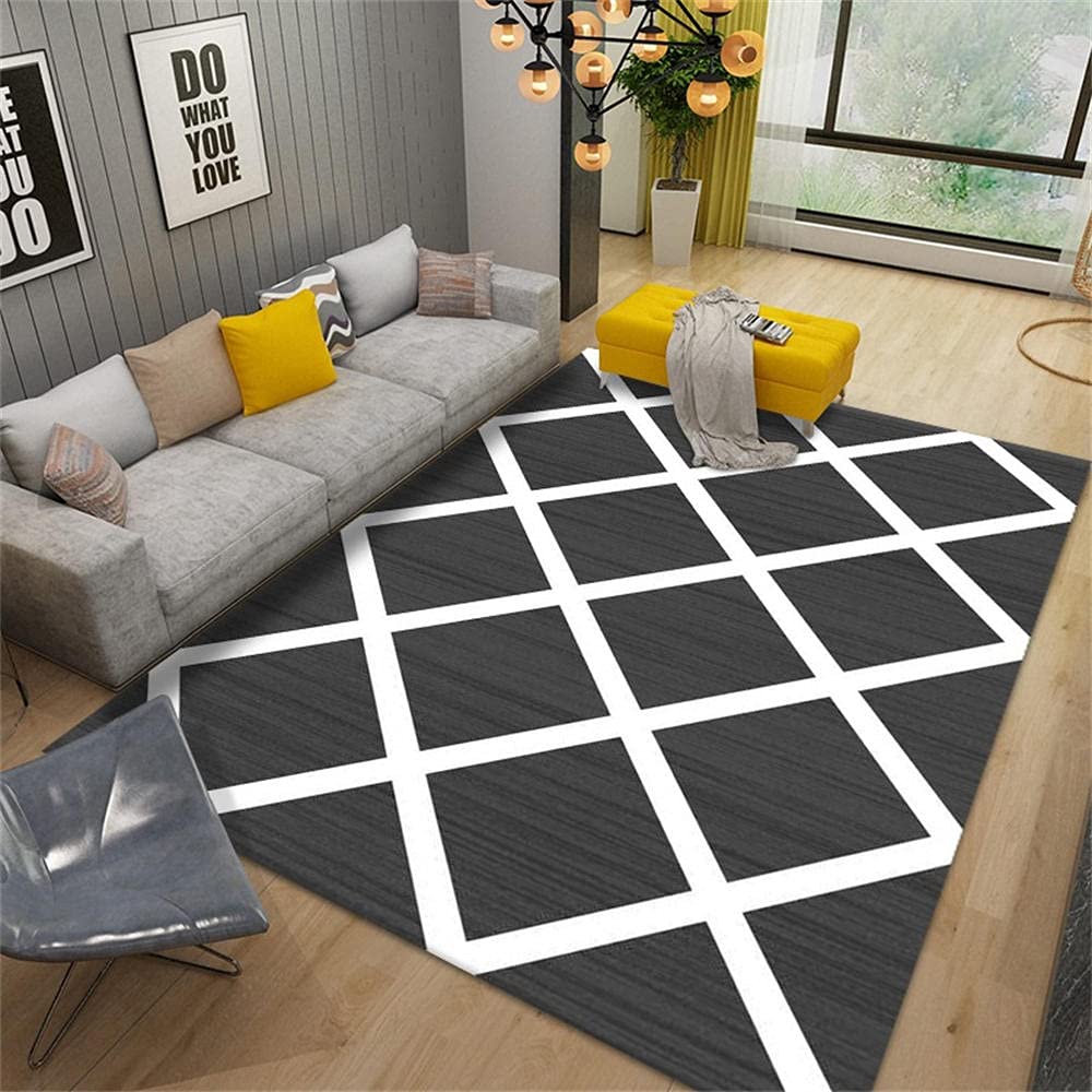 Tapis enfant garçon géométrique résoud les sols froids avec son textile doux