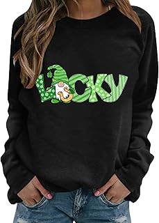 NLGToy Oversized Sweatshirt Sleeve Neck Casual Top Printed Turtleneck Round T-shirt Long Top Loose Cute Comfortable Women's Sweatshirt Women's Hoodies & Sweatshirts Casual Womens Hoodies