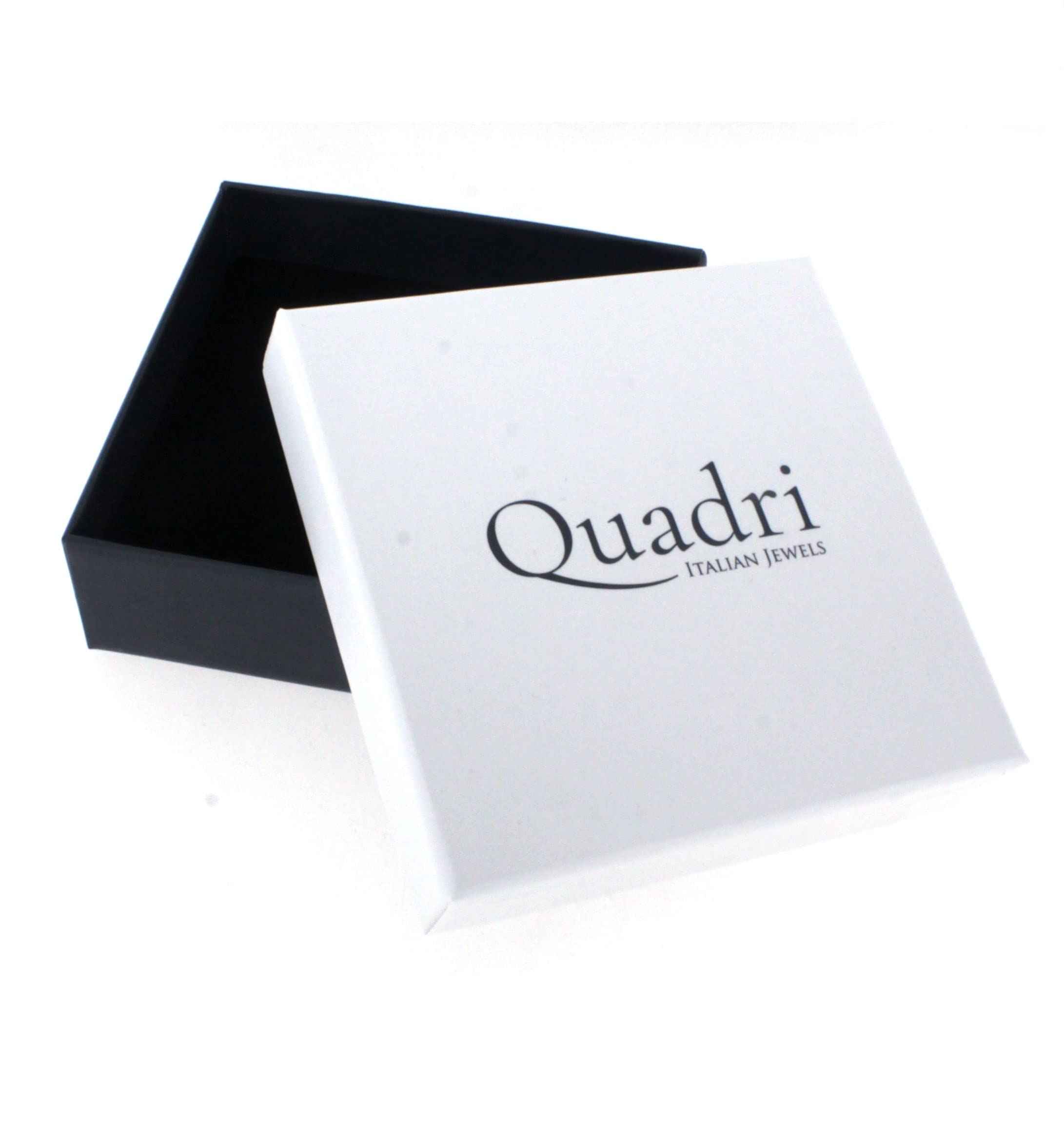 QUADRI - Halskette Damen Silber 925 - Figarokette - Geschenkidee