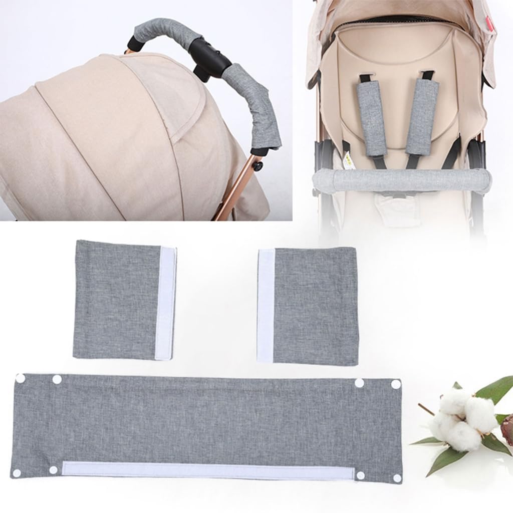 Manicotto per Passeggino GripSleeve Cotone Bracciolo Tracolla