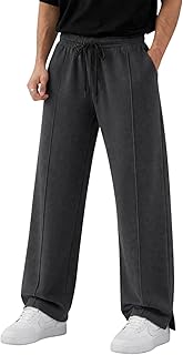 ENDEAVOUR WEAR Men’s Baggy Oversized Track Pants | Premium Cotton Rich Fabric | Straight Loose Fit Non-Cuffed | Gym, Stree Price In India