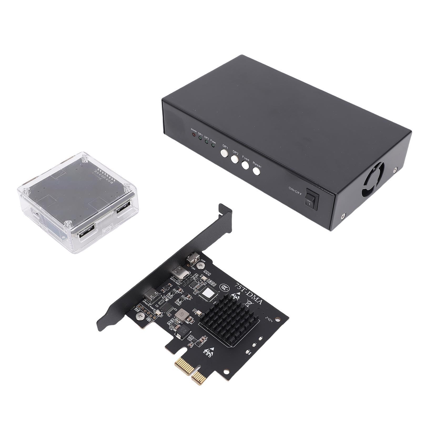 Direkte Speicherzugriffskarte, EDID Selbstanpassender DisplayPort-Eingang/Ausgang 3840 X 2160 144 Hz DMA-Kombinator HD-Bildqualität für Videokonferenzen