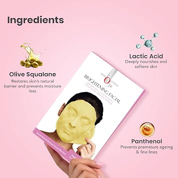 O3+ Brightening Facial Kit With Brightening & Whitening Peel Off Power Mask (45gm) KIT-216