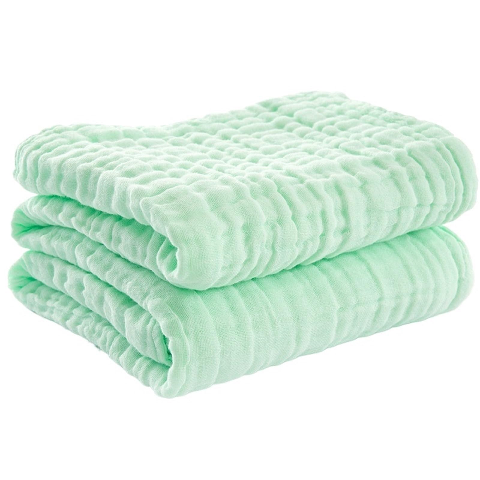HKSDKABOP Cotton Muslin Throw Blanket, 6-Layer Gauze,Multicolor, Multiple Sizes(Color8,200x230cm)
