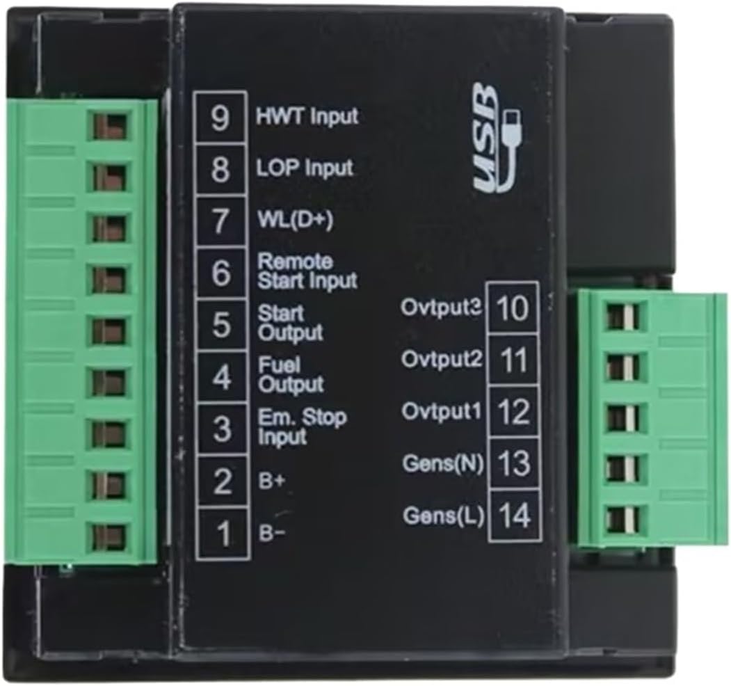 LXC701 Controller Engine Auto Start Control Unit Diesel Power Generator Module Completely Replaced DSE501k