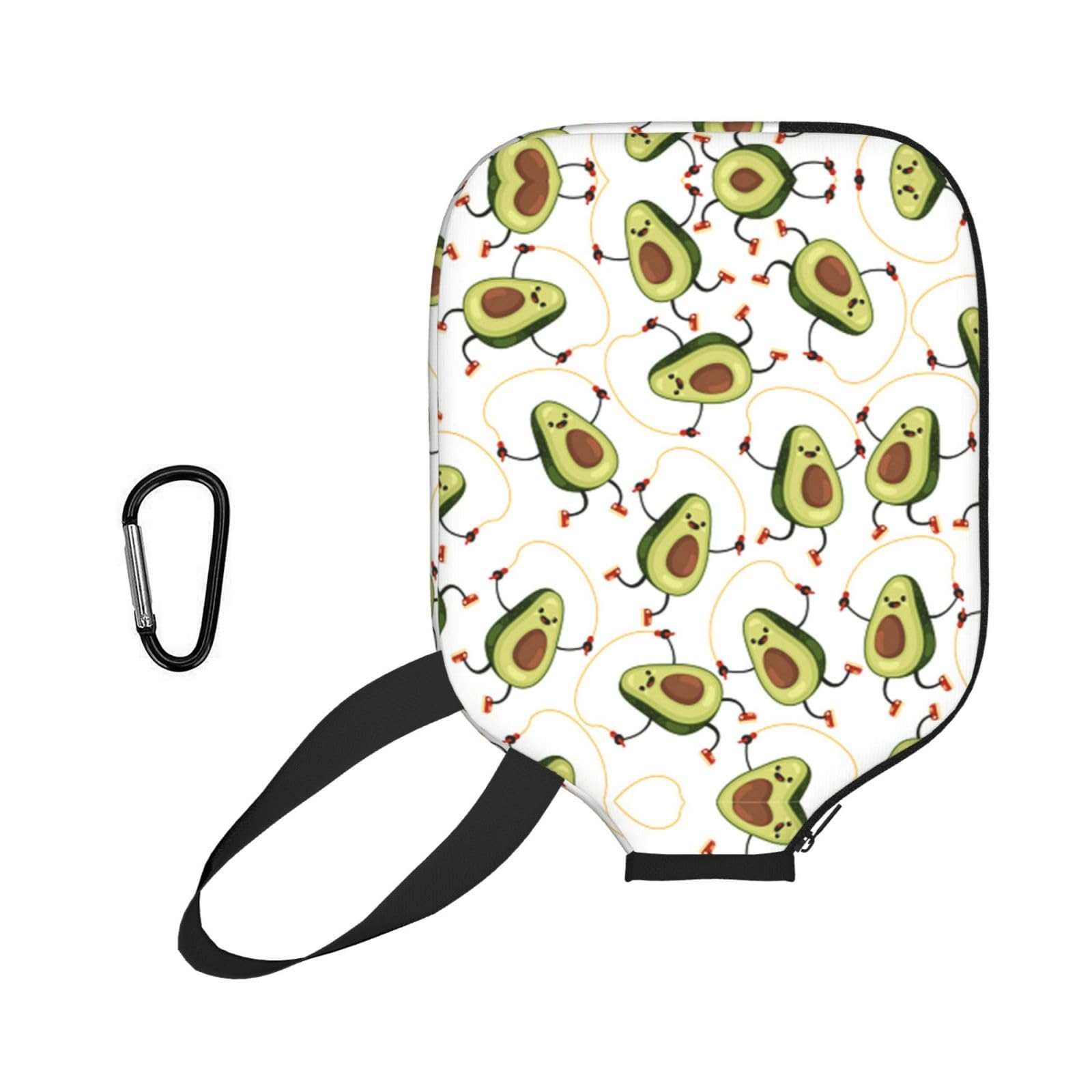 ESNAIUVCD Funny Cartoon Avocados Print