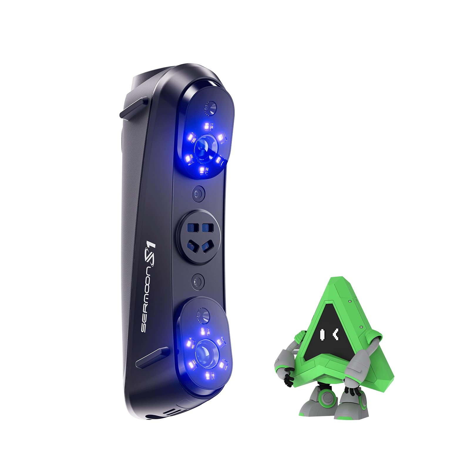 Creality Sermoon S1 Profi 3D Scanner, 0,02 mm Präzision, 90 FPS, Blaulaser + NIR, Für Reverse Engineering, CAD Design & 3D Druck