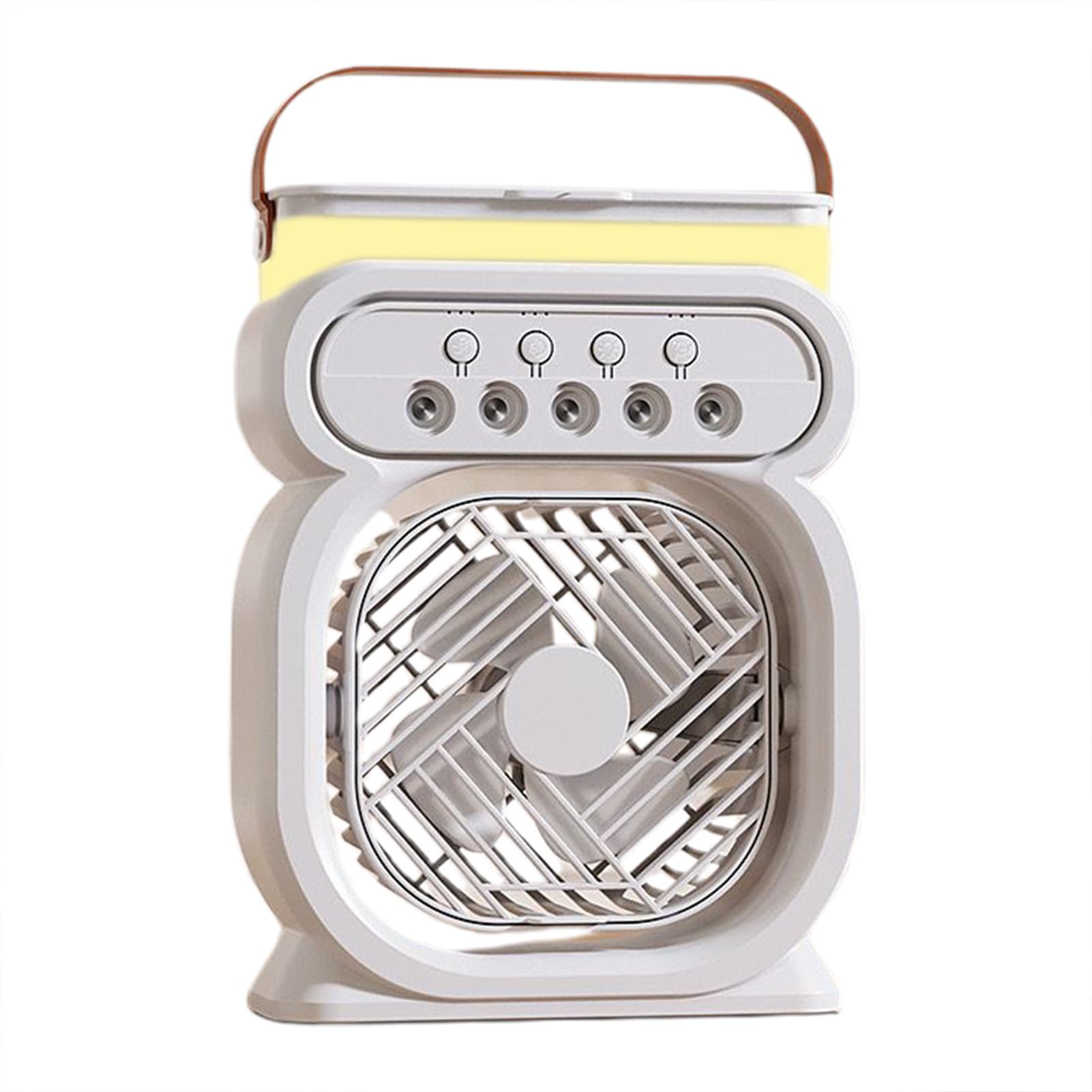 Ventilateur de brumisation rechargeable refroidisseur d'air personnel 3 vitesses et veilleuse