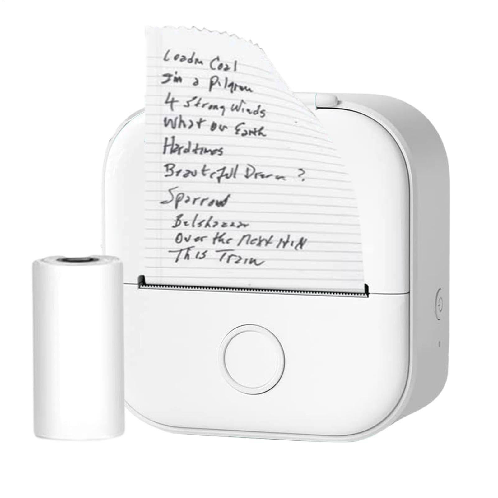 Generico Mini Stampante - Stampanti Tascabili Wireless | Stampa Termica | Per Etichetta, Memo, Ricevuta, Adesivo, Foto | Regalo Per Kid | Mini Printerr For Kids Regali, Scuola, Per Il