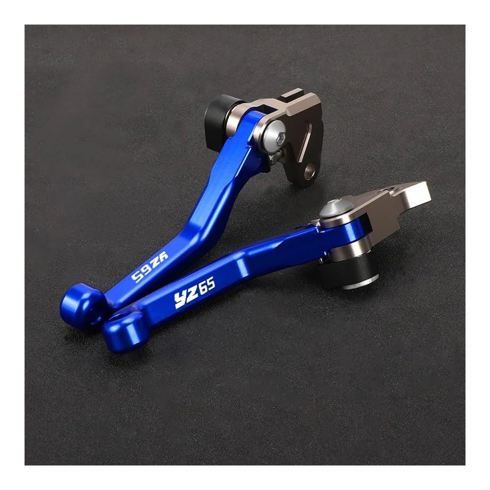 Mlioju Blue L Motorcycle Clutch Lever For Yz65 Yz 65 2018-2024 Motorcycle Motorbike Dirtbike Dirt Pit Bike Motocross Perch Pivot Brake Clutch Levers