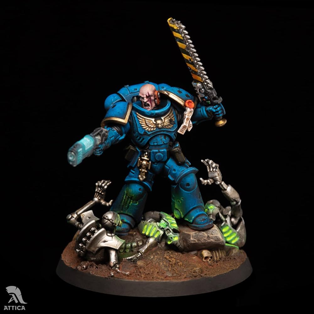 ウォーハンマー40k Space Marines Sergent Castus Amazon.com: Sergeant Castus Ultramarines Ultramarines Space