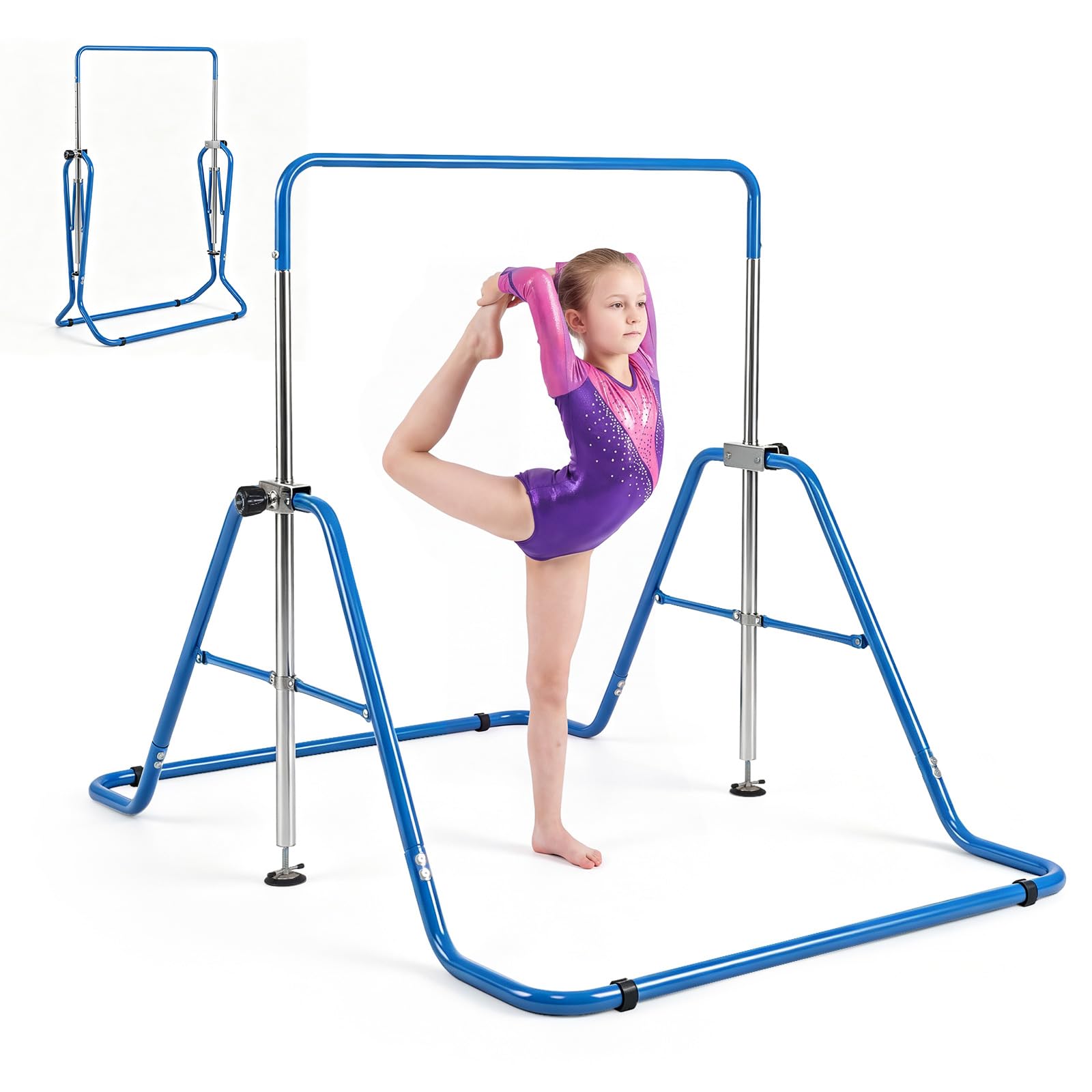COSTWAY Sbarra Ginnastica Artistica per Bambini, Altezza Regolabile