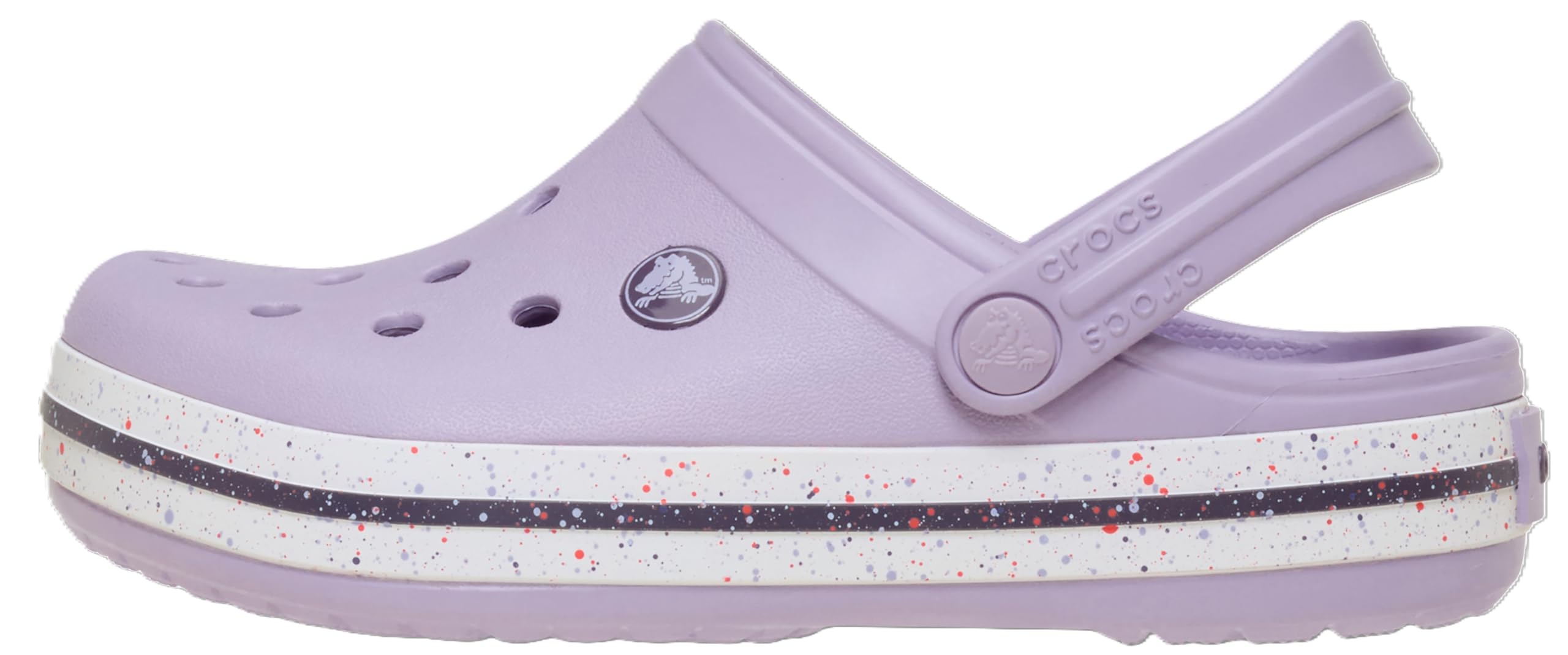 Crocs Crocband Speckled Band Clog T Zuecos Unisex niños Lavender 22/23 EU