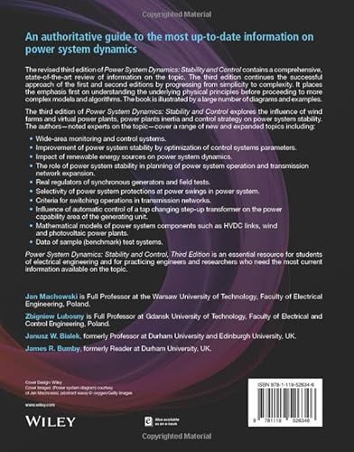 Power System Dynamics: Stability and Control