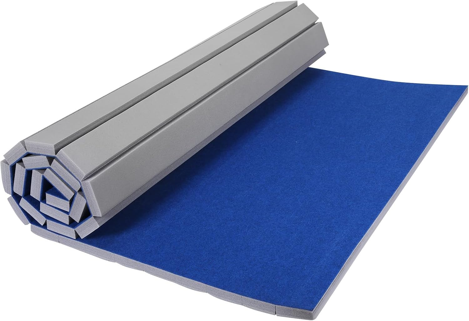 Generic Roll-Up Carpet Training Floor with Grippy Surface 118.11x70.87x1.57in Workout Mat for Home Yoga Fitness Pilates Martial Art