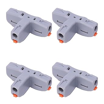 KTM Healthcare Wiring Block, Quick Wire Connector Flame Retardant for Lighting for Electrical Control(Grey)