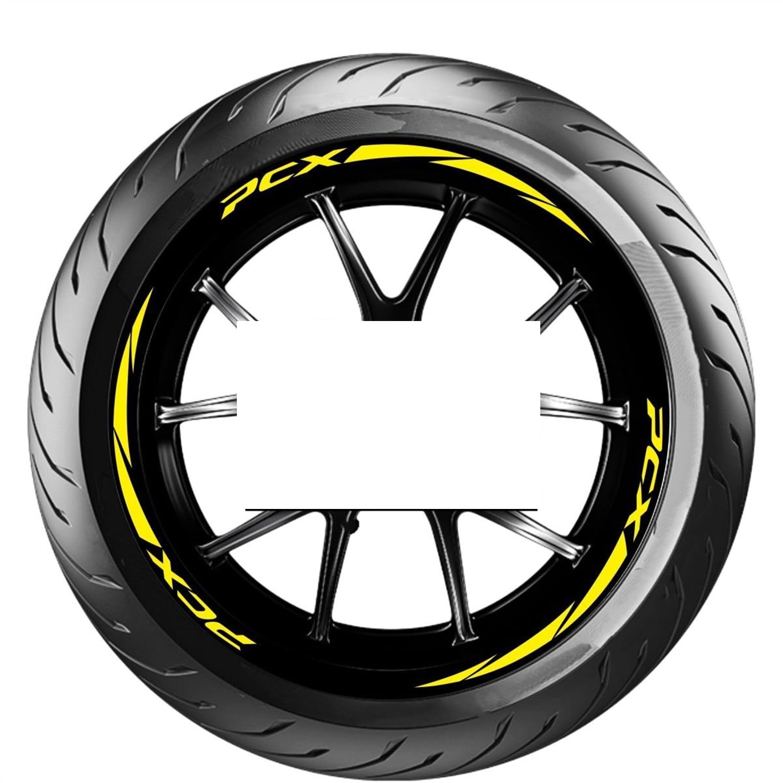 Applique Motorcycle Wheel Stickers for H&ornet for 600 900 250 Rim Decals(A2)