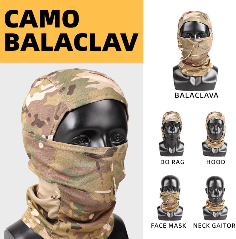 Tactical Helmet with Headset,Adjustable Helmet with Helmet Cover and Fcae Mask for Cosplay Military Tactical Airsoft Gear - Image 6