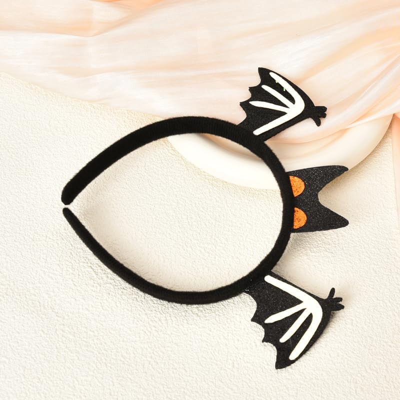 Amazon.com: Bat Headband Halloween Headbands for Women Black  display picture 2