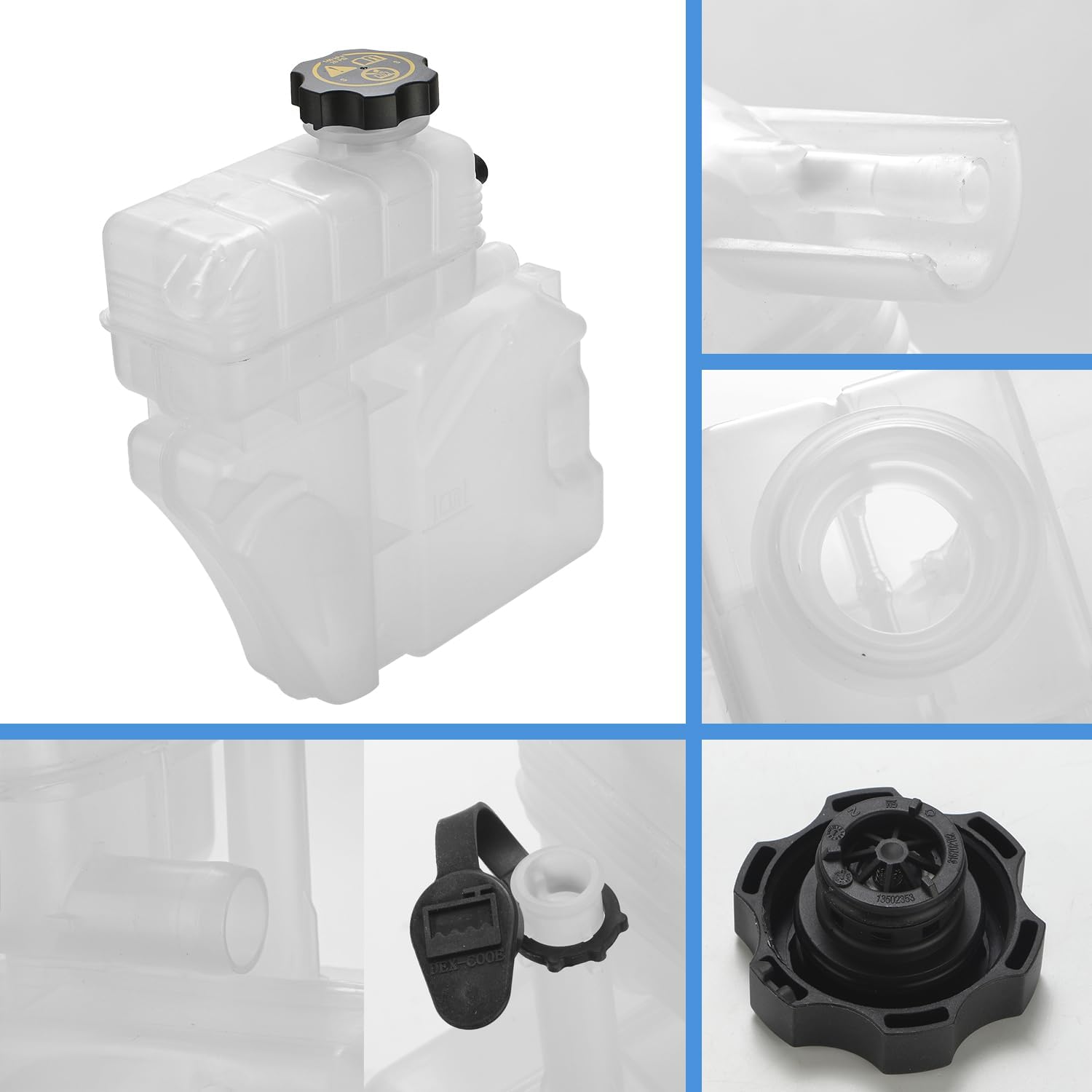 22948113 Engine Coolant Reservoir Tank Radiator Surge Tank [Pressure Balance Tank] Compatible with Cadillac ATS CTS For# Chevy CAMARO