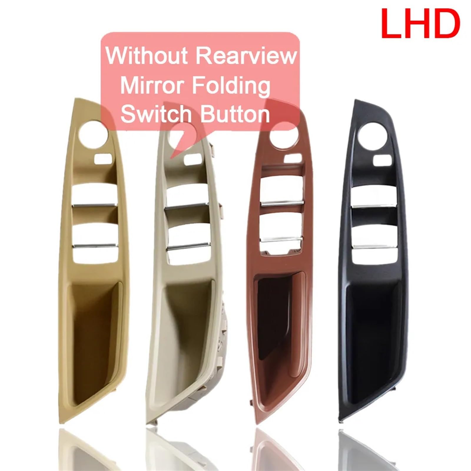 LHD – Poignée De Porte Intérieure De Conducteur De Voiture, Garniture De Panneau D'accoudoir Pour BMW Série 5 F10 F11 F18 520 523 525 528 530