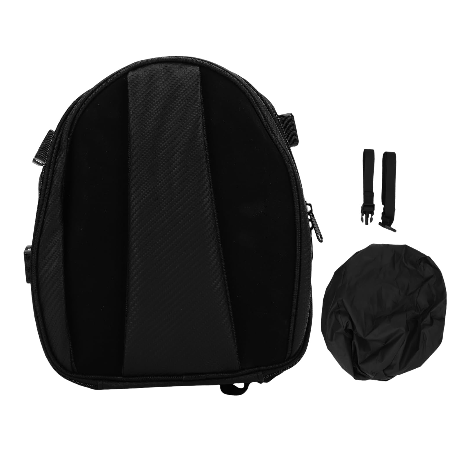 Borsa da Sella per Moto Espandibile, Borsa da Viaggio Posteriore per Casco