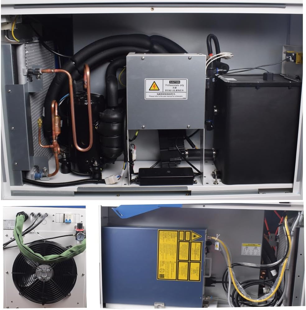 US STOCK Ovsuqu 4 in 1 Welding Machine 1500W Raycus Weld Seam Cleaning, Cleaning Machine Cutting Machine Welder with Auto Wire Feeder Applicable to Aluminum, Stainless Steel, Carbon Steel, etc.