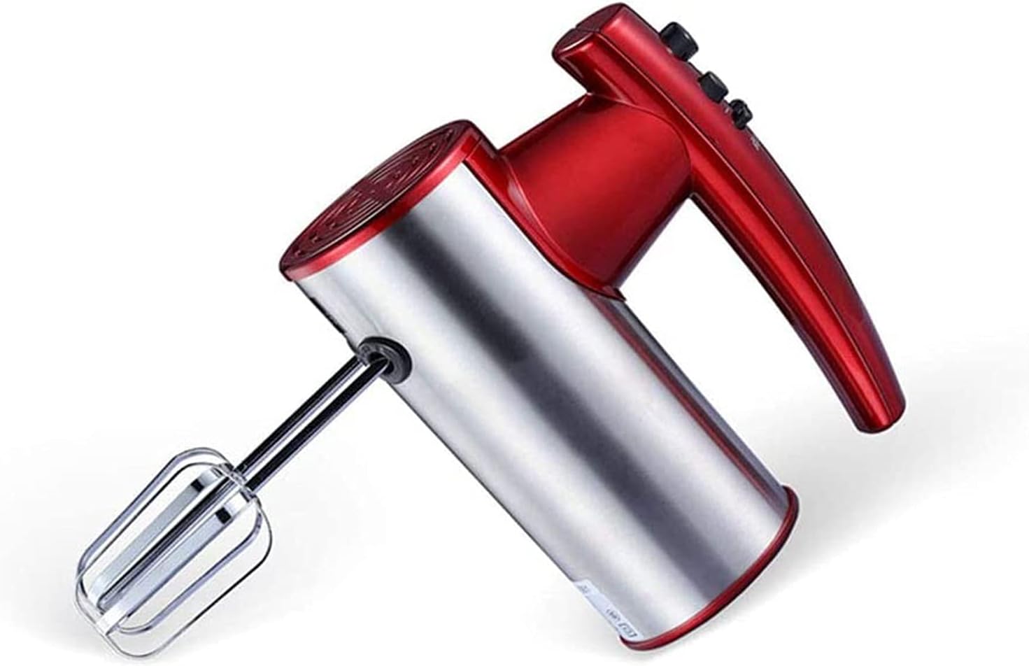Hand Mixer Electric 350W Power Kitchen Handheld Mixer with 8-Speed 4 Stainless Steel Accessories for Whipping Baking Cake Egg Cream Food Beater