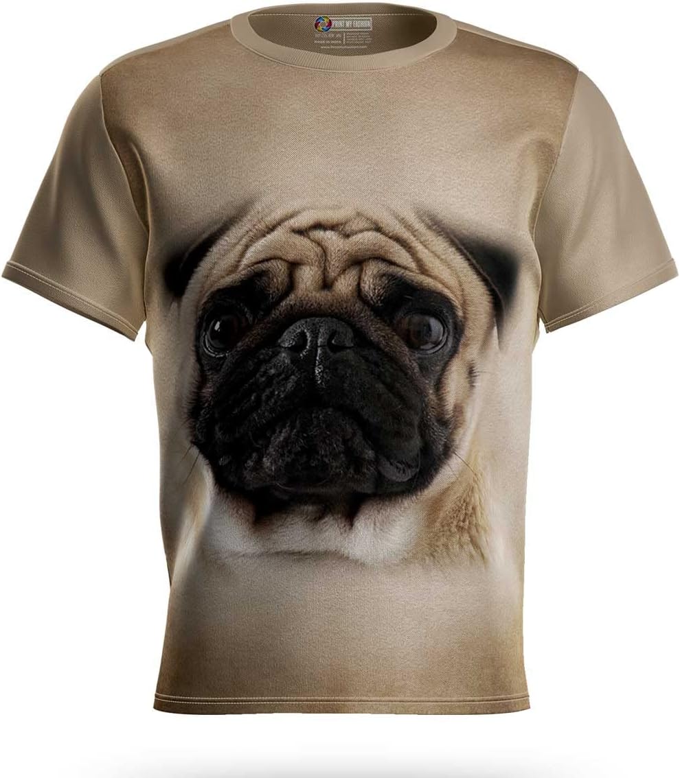 Print My Fashion Boys T-Shirt Pug Dog