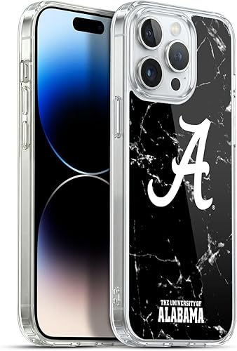 Miniatura 221 de Head Case Designs Funda de gel con logotipo oficial de la Universidad de Alabama UA [protección de grado militar] compatible con Apple iPhone 11