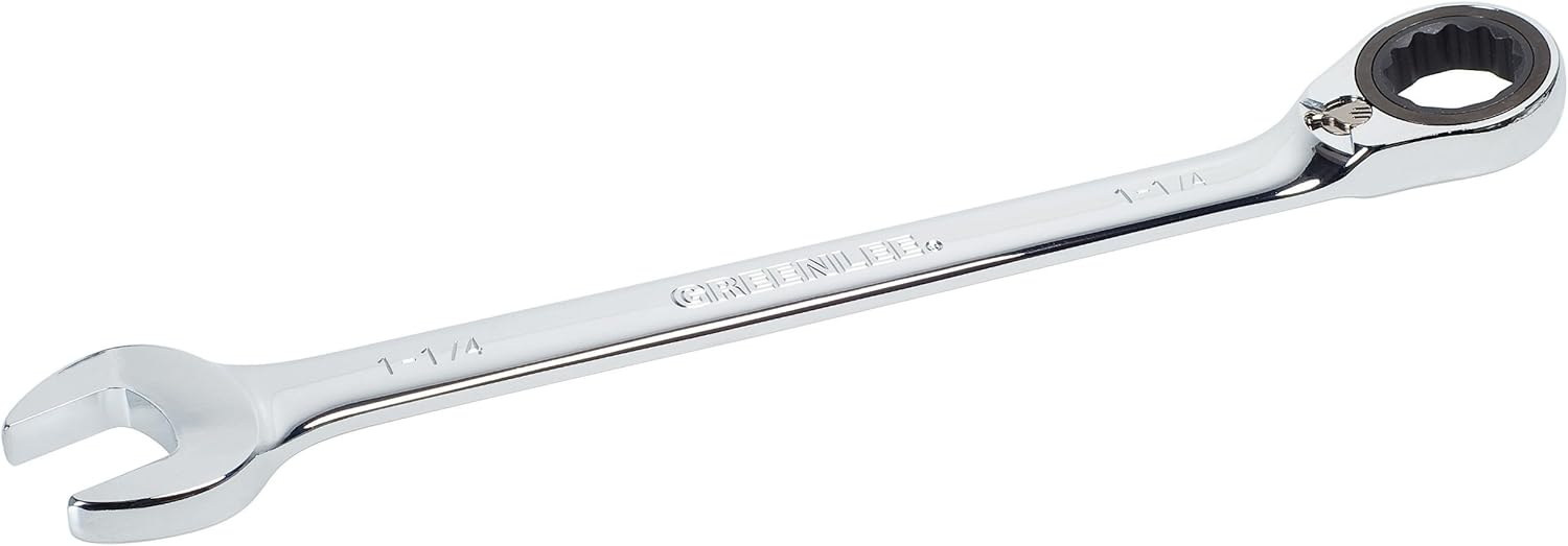 Greenlee 0354-26 Combination Ratcheting Wrench, 1-1/4-Inch