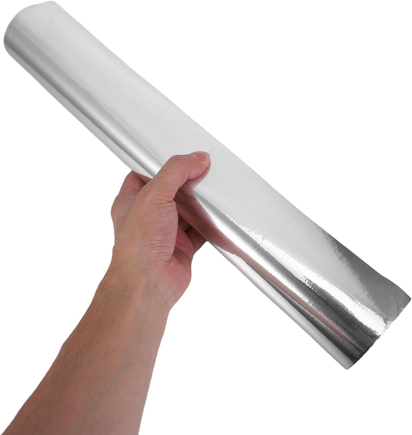 Metallic Decorative Sticker Roll 40cm X 5m for Appliances | Strong Adhesion, Oilproof and Stain Resistant Finish, Refrigerator Wraps and Kitchen Dishwasher Cover Use