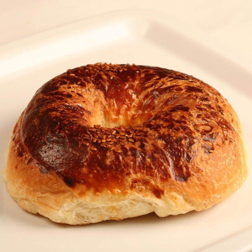 Gulluoglu Soft Bagel (Açma), Traditional Soft Bagel in Turkey, 100% Natural Handmade Turkish Bread (