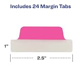 Avery Margin Ultra Tabs, 2.5" x 1", 24 Neon Repositionable Tabs – view 7