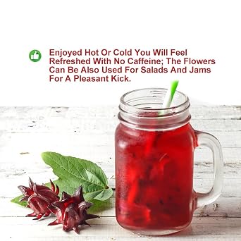 Plant Gift Roselle Hibiscus Tea , Caffeine-Free 50g/1.76oz