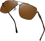 KANASTAL Sunglasses for Men Women Polarized Aviation Sunglasses with Premium Metal Frame Military Sun Glasses