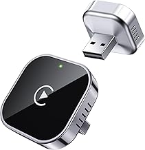 Teeran Wireless CarPlay Adapter 2025 Upgrade Wired CarPlay to Wireless, Mini USB Design for Cars with Built-in Wired Apple...