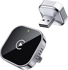 Teeran Wireless CarPlay Adapter 2025 Upgrade Wired CarPlay to Wireless, Mini USB Design for Cars with Built-in Wired Apple CarPlay Plug and Play Easy Use Fast Stable Connection Car Play for iPhone : Electronics