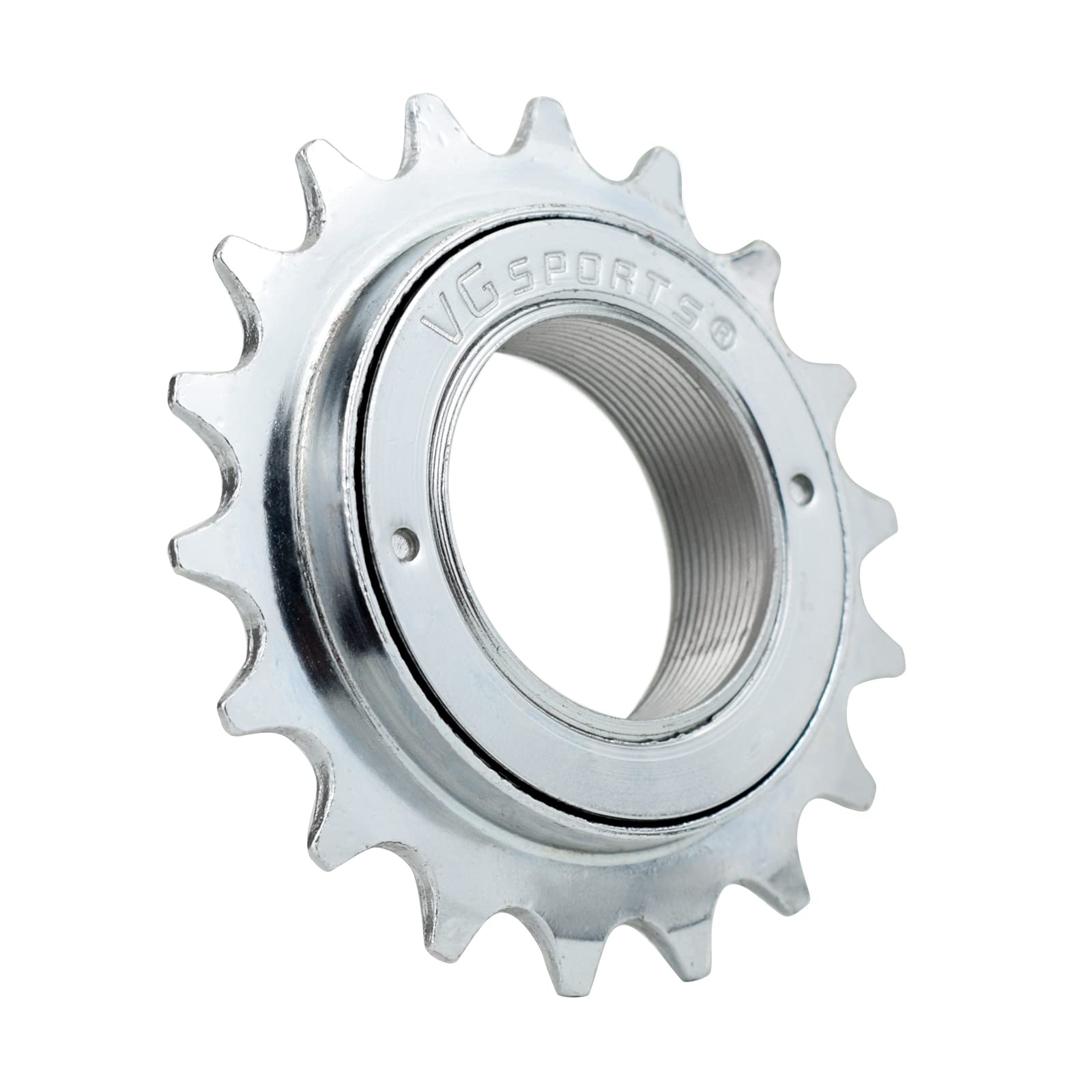 VG SPORTS Single Speed Bike Freewheel, 16T/18T/20T/22T/24T Compatible with 1/2'' x 1/8'' Bicycle Freewheel Threaded Type Freehub Replacement Parts