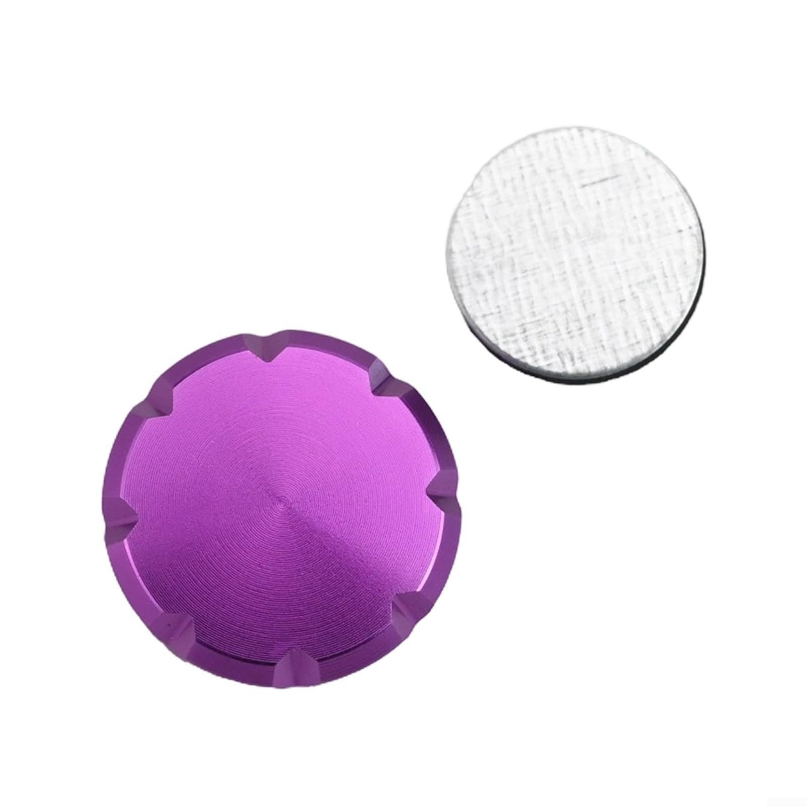 Metal Spool Tension Mechanical Brake Knob Trimmer Nut Fit for DAIWA for STEEZ Alphas for ZILLION Fishing Reels, Black(Purple)