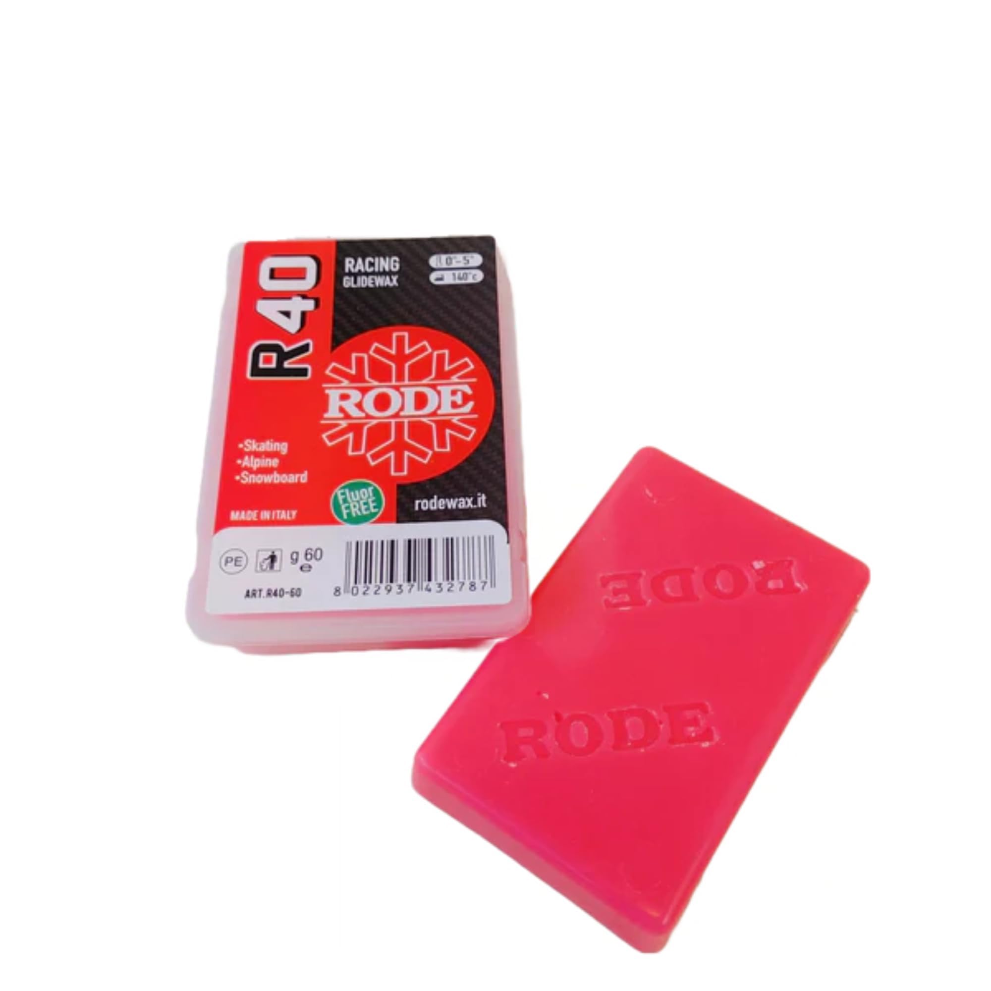 Amazon.co.jp: Rode Ski Wax レーシンググライドワックス - R40 XC用