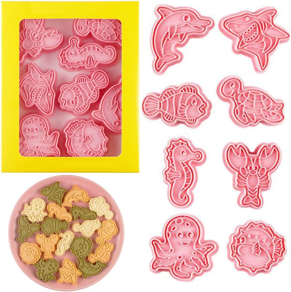 海の動物のクッキー型 可愛 イルカ ウミガメ 鮫 超安い品質 イカ8個セットクッキー型抜き3d漫画製菓用品プレスタイプキッチンお弁当 手作り フグ 海馬 エビ 海の動物のクッキー型 可愛 イルカ ウミガメ 鮫 超安い品質 イカ8個セットクッキー型抜き3d漫画製菓用品プレスタイプキッチンお弁当 手作り フグ 海馬 エビ