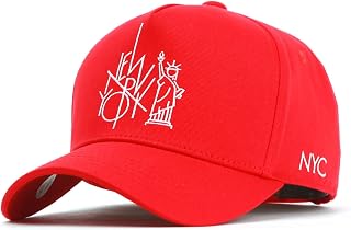 NYC New York City Embroidered Baseball Cap – Premium Cotton Adjustable Trucker Hat for Men & Women