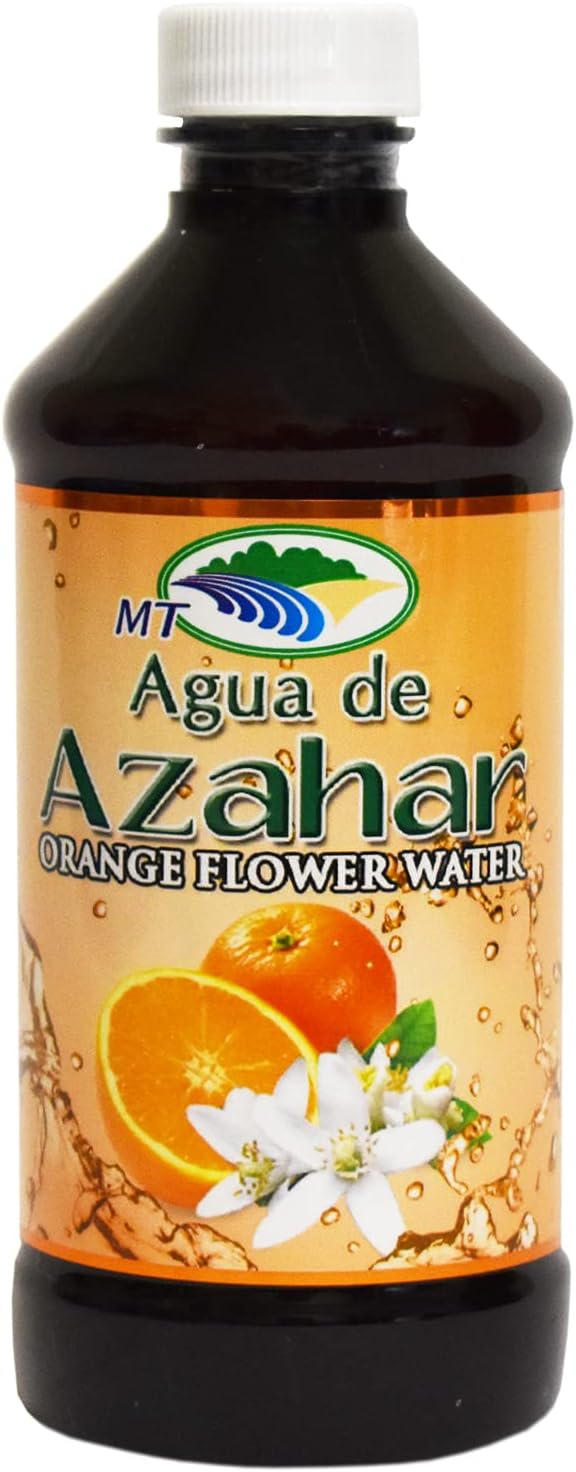 Tierra Madre Agua De Azahar 8 Oz. Orange Flower-Blossom Water 3-PACK By