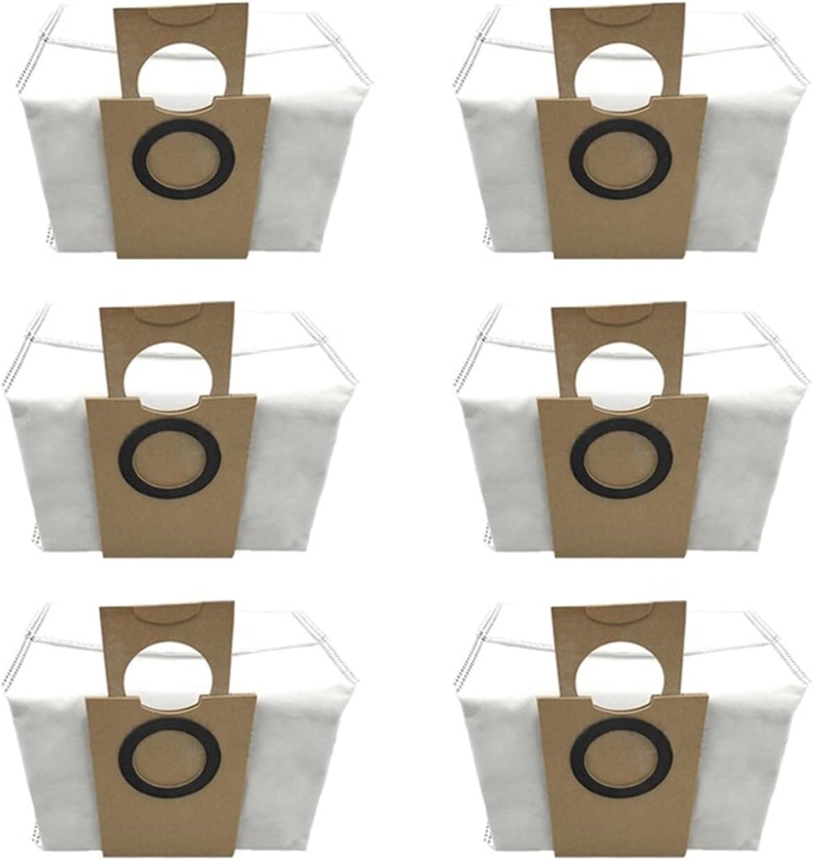 McbeAn Compatible for VIOMI Compatible for Alpha 2 Pro / VXVC15 Compatible for Eagle 2 Robot Vacuum Cleaner High Capacity Dust Bags Accessories Non-Woven Fabric Dust Bag(16pcs)