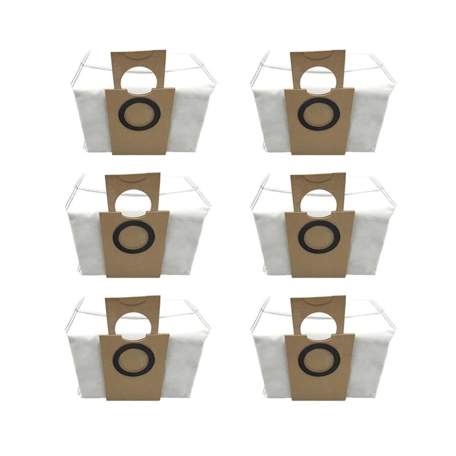 Kompatybilny z VIOMI Kompatybilny z Alpha 2 Pro / VXVC15 Kompatybilny z Eagle 2 Robot Odkurzacz Worki na kurz o dużej pojemności Akcesoria Worek na kurz z włókniny(6pcs)