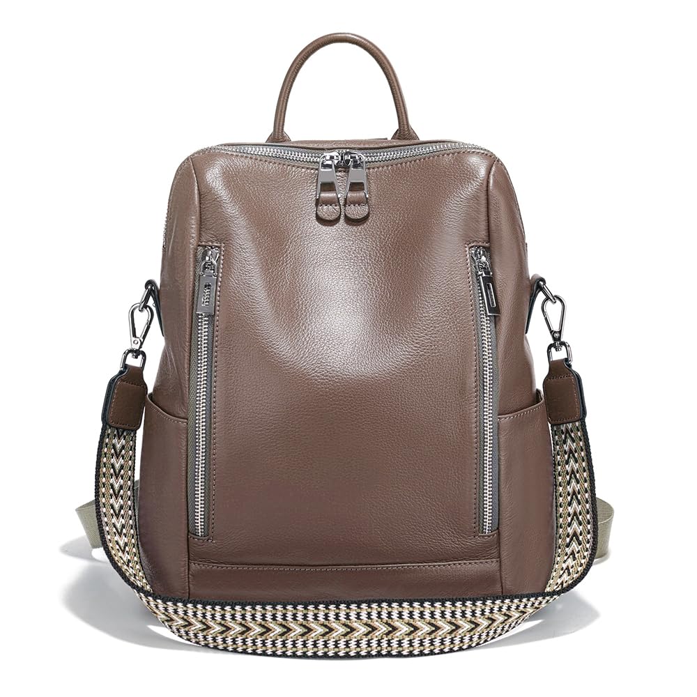 Mochila feminina elegante de couro legítimo macio, mochila conversível para viagens, trabalho em promoção! Veja a oferta e mais achadinhos de Bolsas 2 Hoje é o melhor dia para comprar Mochila feminina elegante de couro legítimo macio, mochila conversível para viagens, trabalho com aquele preço maroto! Promoção! Aproveite a oferta! 2