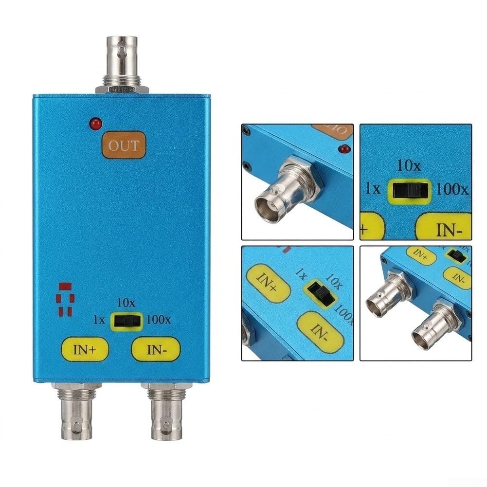 Sonda diferencial, ganancia de 10 MHz para usb-c, para osciloscopio T100