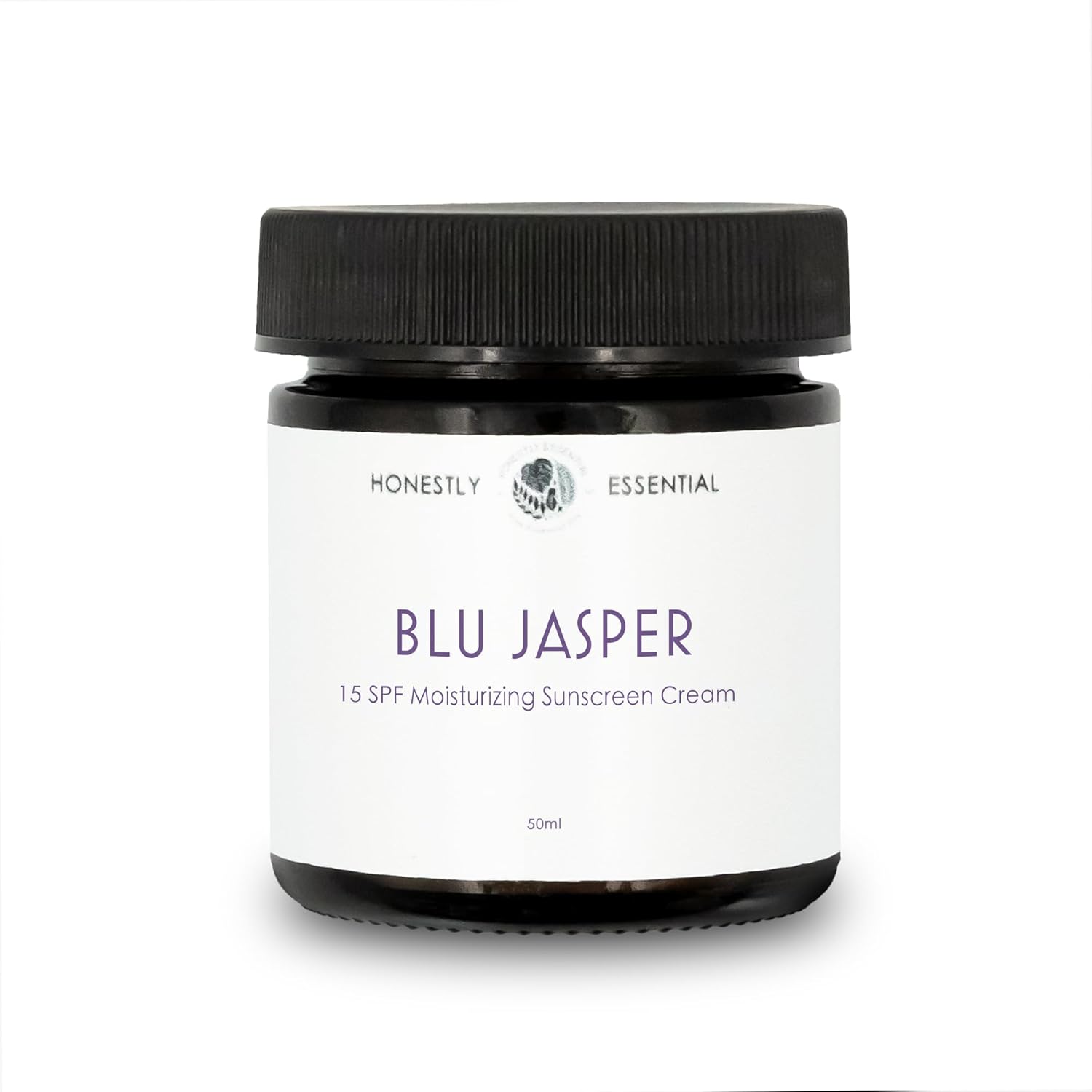 Honestly Essential Blue Jasper Face and Body Moisturizer for Women with SPF | Natural Facial Moisturizing Lotion with Aloe Vera & Jojoba | Hydrating Face Cream with SPF for Nourished Skin | 2oz